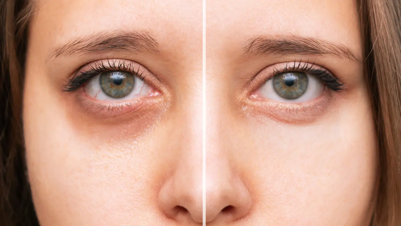 el tratamiento para las ojeras, tipos de ojeras